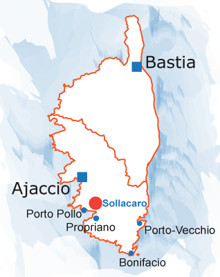 Carte Corse